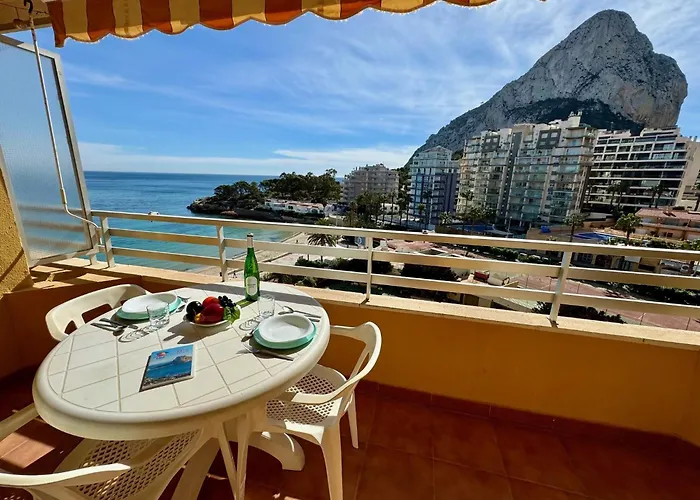 27c Vora 1 Con Vistas Al Mar Y Wifi 公寓 卡尔佩